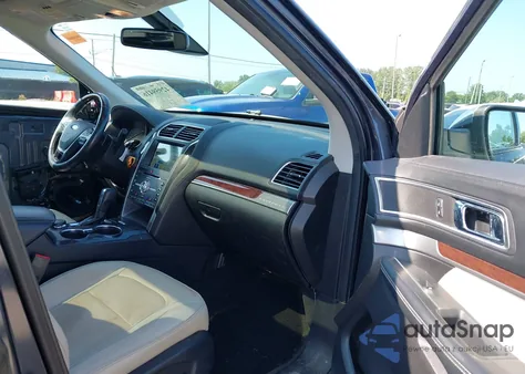 2017 Ford Explorer Platinum из США, поврежденный, VIN 1FM5K8HT3HGD20246